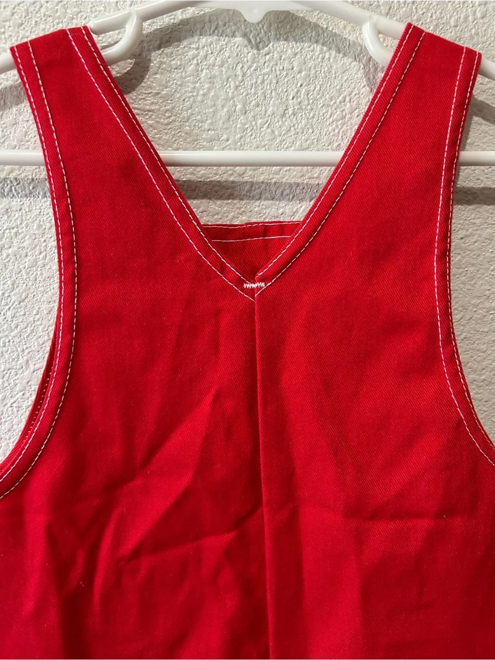 Vintage Carter's Red Overalls